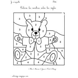 Disegno da colorare: Colorazione Magica (Colora con i Numeri) #126121 - Pagine da Colorare Stampabili Gratuite