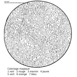 Disegno da colorare: Colorazione Magica (Colora con i Numeri) #126128 - Pagine da Colorare Stampabili Gratuite