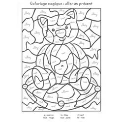 Disegno da colorare: Colorazione Magica (Colora con i Numeri) #126130 - Pagine da Colorare Stampabili Gratuite