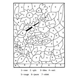Disegno da colorare: Colorazione Magica (Colora con i Numeri) #126238 - Pagine da Colorare Stampabili Gratuite
