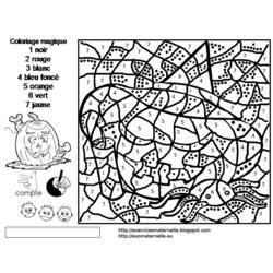 Disegno da colorare: Colorazione Magica (Colora con i Numeri) #126261 - Pagine da Colorare Stampabili Gratuite