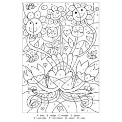Disegno da colorare: Colorazione Magica (Colora con i Numeri) #126272 - Pagine da Colorare Stampabili Gratuite