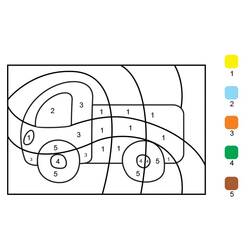 Disegni da colorare: Colorazione Magica 2ª Classe - Pagine da Colorare Stampabili Gratuite
