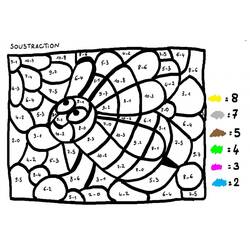 Disegno da colorare: Colorazione Magica 2ª Classe (Colora con i Numeri) #178350 - Pagine da Colorare Stampabili Gratuite