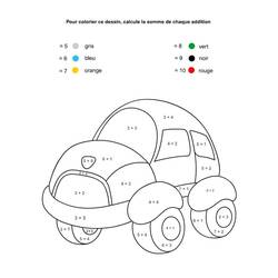 Disegno da colorare: Colorazione Magica 2ª Classe (Colora con i Numeri) #178356 - Pagine da Colorare Stampabili Gratuite