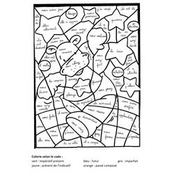 Disegno da colorare: Colorazione Magica 4ª Classe (Colora con i Numeri) #178391 - Pagine da Colorare Stampabili Gratuite