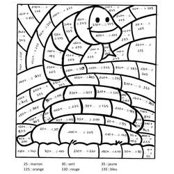 Disegno da colorare: Colorazione Magica 4ª Classe (Colora con i Numeri) #178398 - Pagine da Colorare Stampabili Gratuite