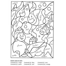 Disegno da colorare: Colorazione Magica 4ª Classe (Colora con i Numeri) #178400 - Pagine da Colorare Stampabili Gratuite