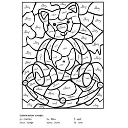 Disegno da colorare: Colorazione Magica 4ª Classe (Colora con i Numeri) #178405 - Pagine da Colorare Stampabili Gratuite