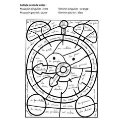Disegno da colorare: Colorazione Magica 4ª Classe (Colora con i Numeri) #178407 - Pagine da Colorare Stampabili Gratuite