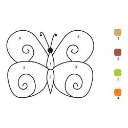 Disegno da colorare: Colorazione Magica Asilo (Colora con i Numeri) #201536 - Pagine da Colorare Stampabili Gratuite