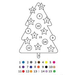 Disegno da colorare: Colorazione Magica Asilo (Colora con i Numeri) #201555 - Pagine da Colorare Stampabili Gratuite
