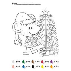 Disegni da colorare: Colorazione Magica di Natale - Pagine da Colorare Stampabili Gratuite