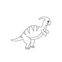 Disegno da colorare: Dinosauri Colora con i Numeri (Colora con i Numeri) #177968 - Pagine da Colorare Stampabili Gratuite