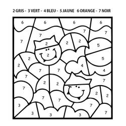 Disegno da colorare: Halloween Magico (Colora con i Numeri) #198026 - Pagine da Colorare Stampabili Gratuite