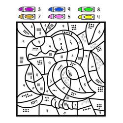 Disegno da colorare: Magico Asilo (Colora con i Numeri) #180173 - Pagine da Colorare Stampabili Gratuite