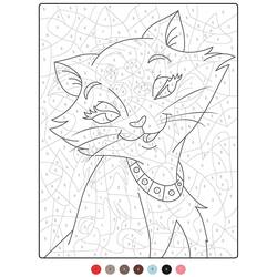 Disegno da colorare: Magico Difficile (Colora con i Numeri) #216652 - Pagine da Colorare Stampabili Gratuite
