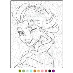 Disegno da colorare: Magico Difficile (Colora con i Numeri) #216654 - Pagine da Colorare Stampabili Gratuite