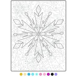 Disegno da colorare: Magico Difficile (Colora con i Numeri) #216655 - Pagine da Colorare Stampabili Gratuite