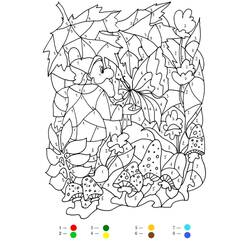 Disegno da colorare: Magico Difficile (Colora con i Numeri) #216662 - Pagine da Colorare Stampabili Gratuite