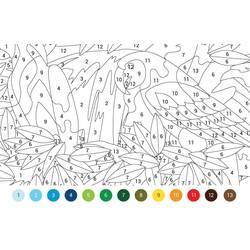 Disegno da colorare: Magico Difficile (Colora con i Numeri) #216672 - Pagine da Colorare Stampabili Gratuite