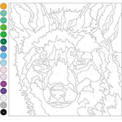 Disegno da colorare: Magico Difficile (Colora con i Numeri) #216674 - Pagine da Colorare Stampabili Gratuite