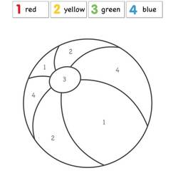 Disegno da colorare: Magico Facile (Colora con i Numeri) #216678 - Pagine da Colorare Stampabili Gratuite