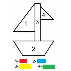 Disegno da colorare: Magico Facile (Colora con i Numeri) #216679 - Pagine da Colorare Stampabili Gratuite