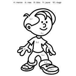 Disegno da colorare: Magico Facile (Colora con i Numeri) #216685 - Pagine da Colorare Stampabili Gratuite