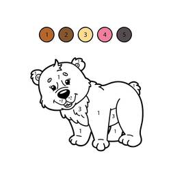 Disegno da colorare: Magico Facile (Colora con i Numeri) #216706 - Pagine da Colorare Stampabili Gratuite