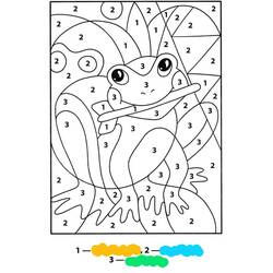 Disegno da colorare: Magico Facile (Colora con i Numeri) #216711 - Pagine da Colorare Stampabili Gratuite