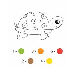 Disegno da colorare: Magico Facile (Colora con i Numeri) #216712 - Pagine da Colorare Stampabili Gratuite