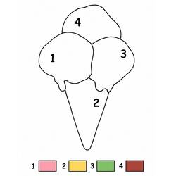 Disegno da colorare: Magico Facile (Colora con i Numeri) #216717 - Pagine da Colorare Stampabili Gratuite