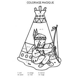 Disegno da colorare: Sottrazione Magica (Colora con i Numeri) #182661 - Pagine da Colorare Stampabili Gratuite