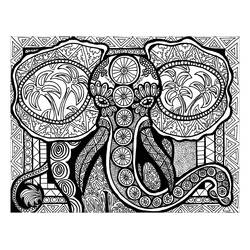 Disegni da colorare: Zentangle - Pagine da Colorare Stampabili Gratuite