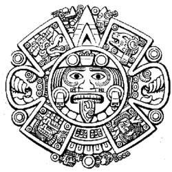 Disegno da colorare: Mitologia azteca (Dei e Dee) #111542 - Pagine da Colorare Stampabili Gratuite
