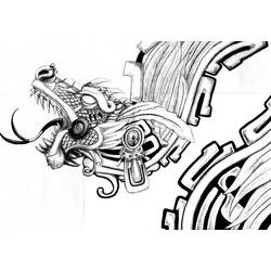Disegno da colorare: Mitologia azteca (Dei e Dee) #111546 - Pagine da Colorare Stampabili Gratuite