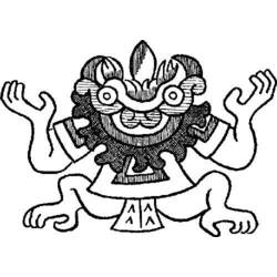 Disegno da colorare: Mitologia azteca (Dei e Dee) #111561 - Pagine da Colorare Stampabili Gratuite