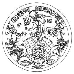 Disegno da colorare: Mitologia azteca (Dei e Dee) #111645 - Pagine da Colorare Stampabili Gratuite