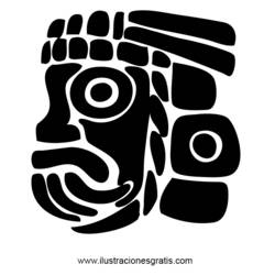 Disegno da colorare: Mitologia azteca (Dei e Dee) #111717 - Pagine da Colorare Stampabili Gratuite