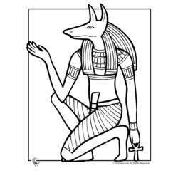 Disegno da colorare: Mitologia Egizia (Dei e Dee) #111147 - Pagine da Colorare Stampabili Gratuite