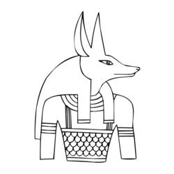 Disegno da colorare: Mitologia Egizia (Dei e Dee) #111148 - Pagine da Colorare Stampabili Gratuite