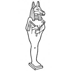 Disegno da colorare: Mitologia Egizia (Dei e Dee) #111154 - Pagine da Colorare Stampabili Gratuite