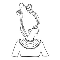 Disegno da colorare: Mitologia Egizia (Dei e Dee) #111177 - Pagine da Colorare Stampabili Gratuite