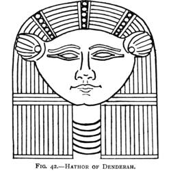 Disegno da colorare: Mitologia Egizia (Dei e Dee) #111194 - Pagine da Colorare Stampabili Gratuite