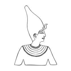 Disegno da colorare: Mitologia Egizia (Dei e Dee) #111199 - Pagine da Colorare Stampabili Gratuite