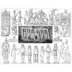 Disegno da colorare: Mitologia Egizia (Dei e Dee) #111221 - Pagine da Colorare Stampabili Gratuite