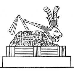 Disegno da colorare: Mitologia Egizia (Dei e Dee) #111392 - Pagine da Colorare Stampabili Gratuite