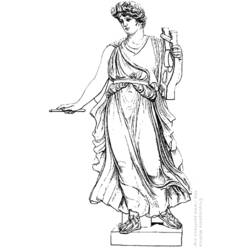 Disegno da colorare: mitologia greca (Dei e Dee) #109624 - Pagine da Colorare Stampabili Gratuite