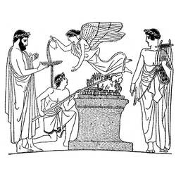 Disegno da colorare: mitologia greca (Dei e Dee) #109632 - Pagine da Colorare Stampabili Gratuite